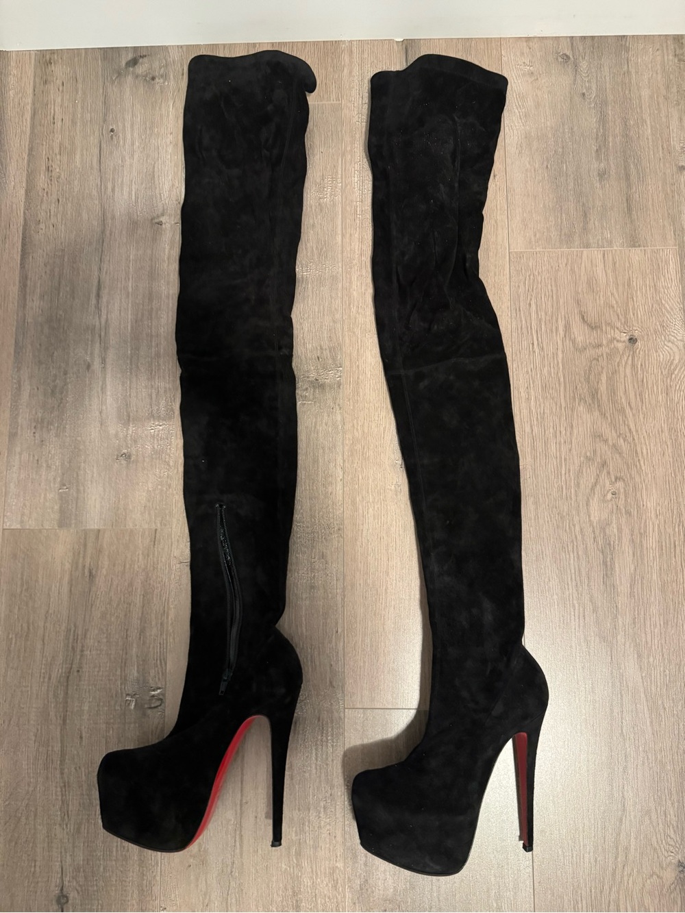 Christian Louboutin Monicarina 160 Thigh High Boots size 36